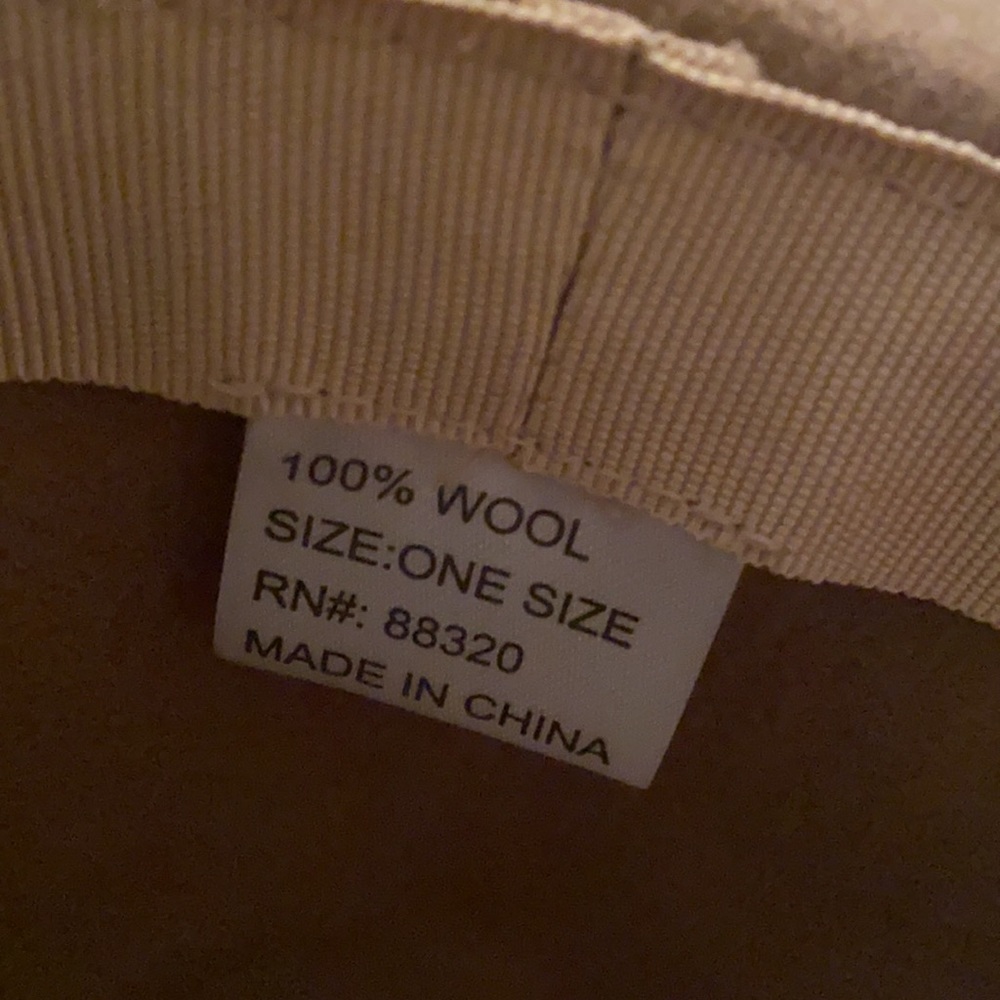 Wool Oversized Fedora - image 4